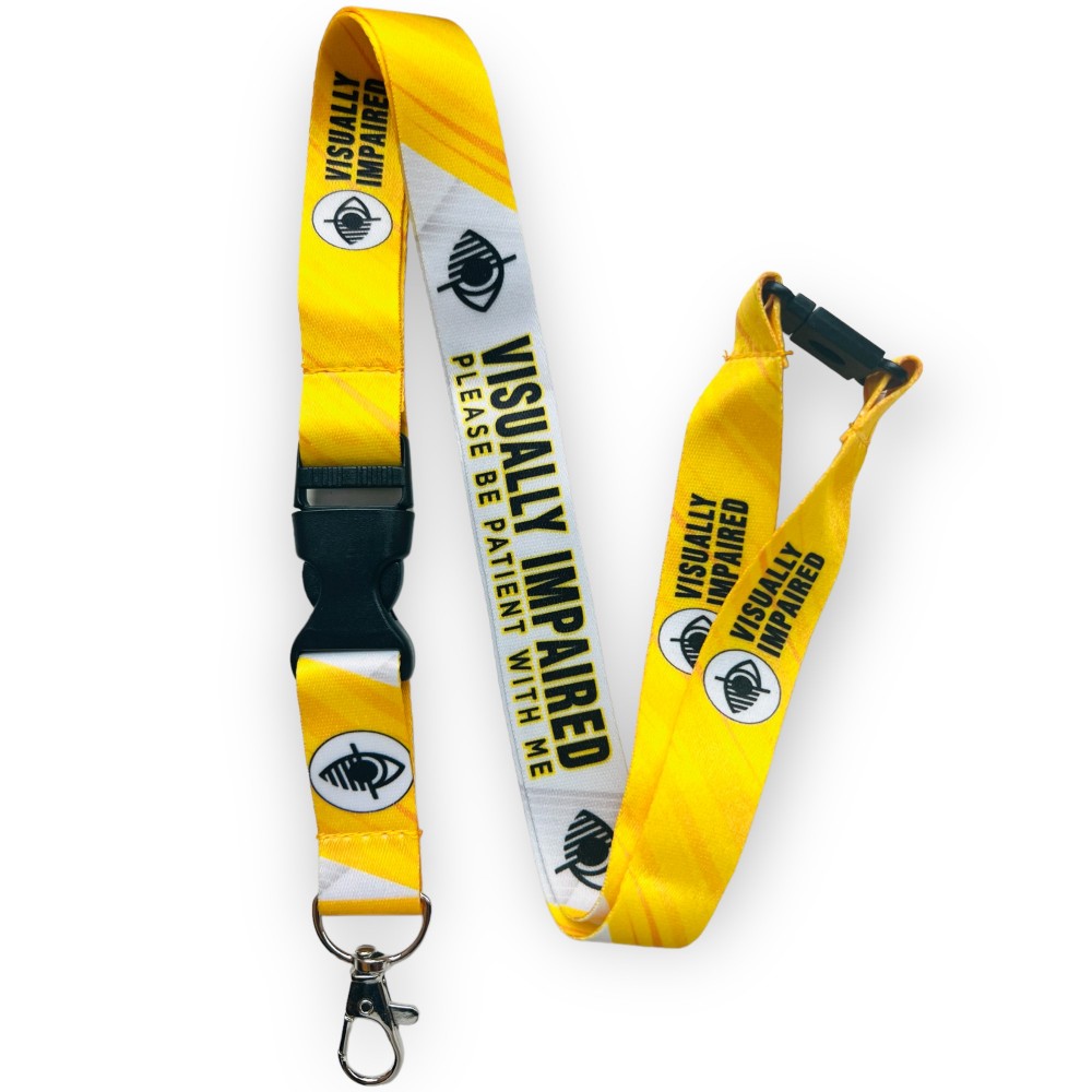 Visually Impaired Lanyard